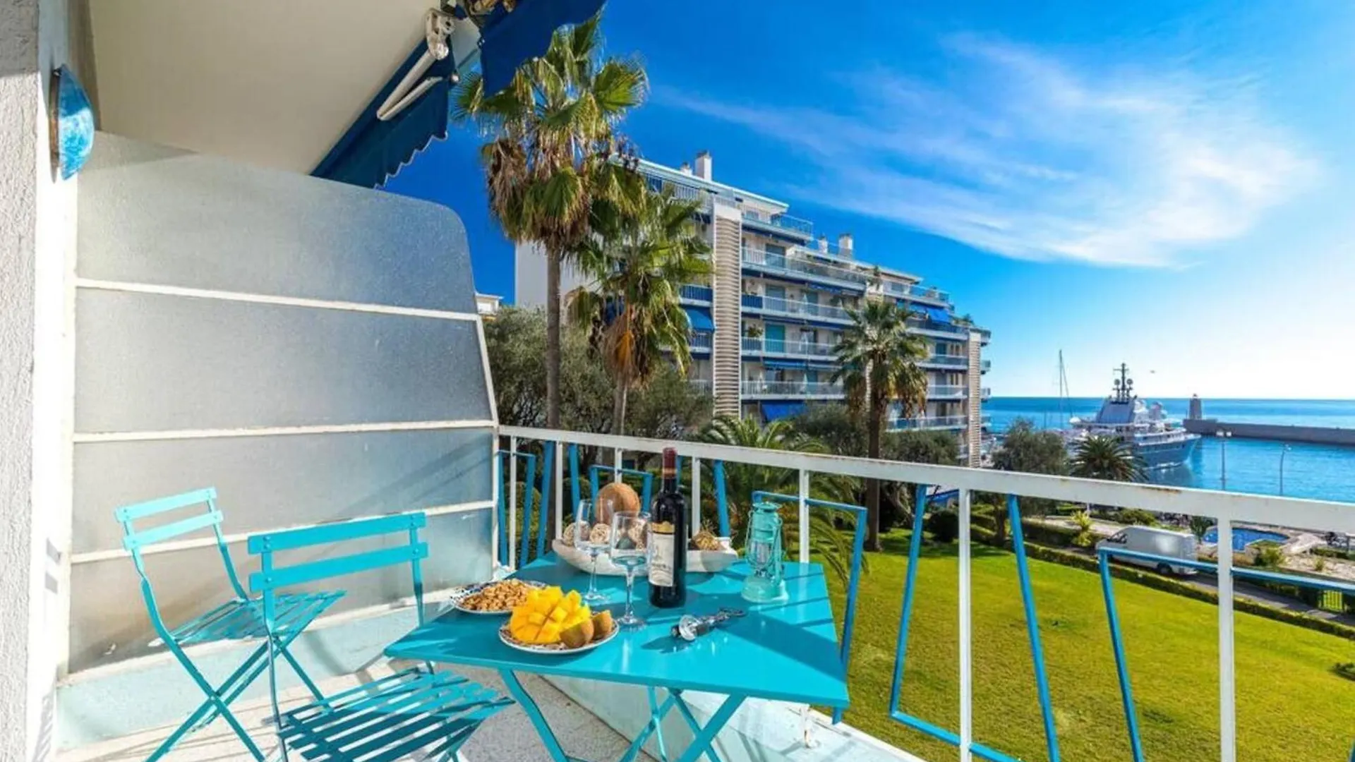 Apartament Franck Pilatte - Beautiful Sea View - Near The Port Nicea